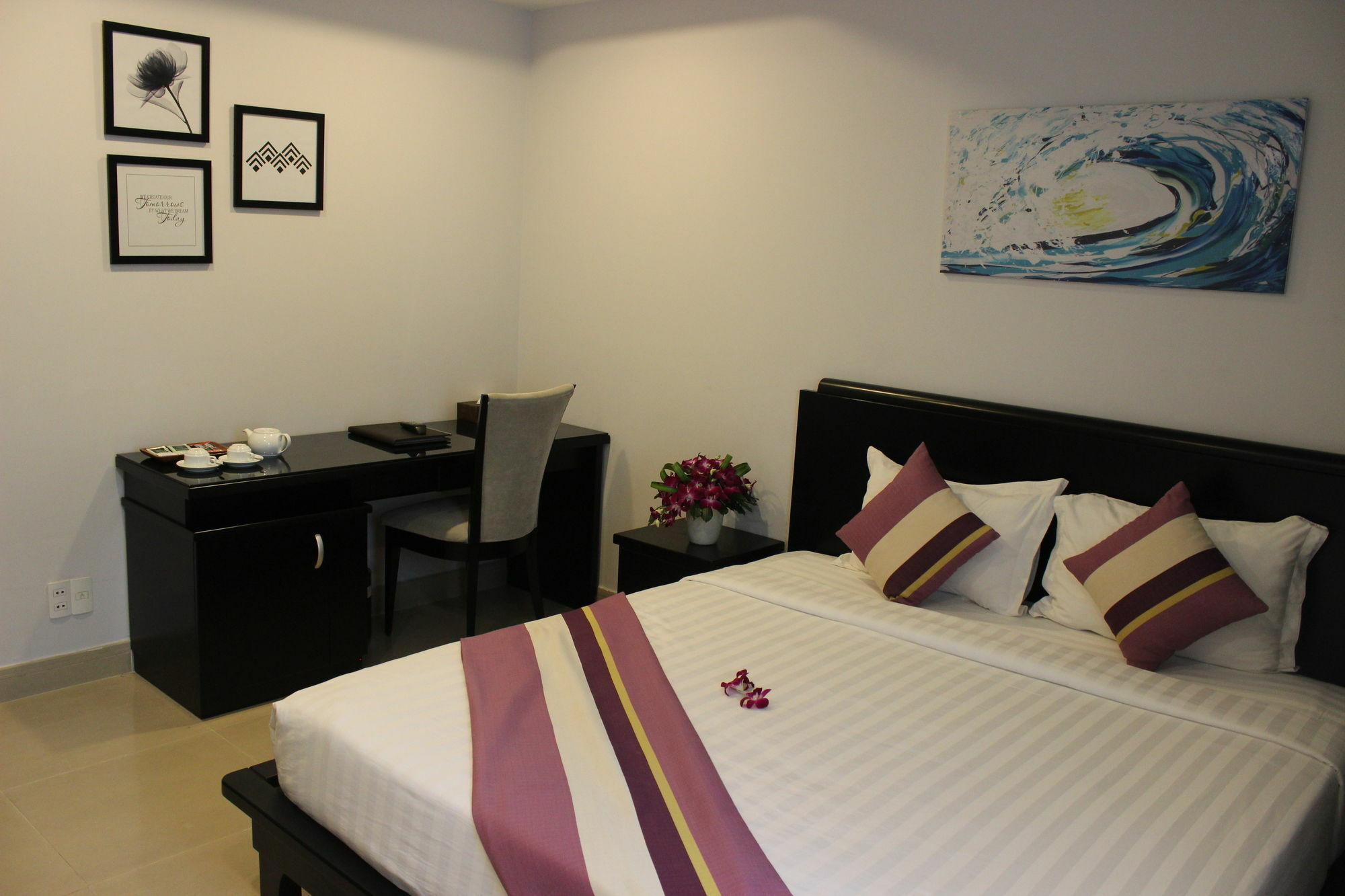 הו צ'י מין סיטי Lavender Hotel מראה חיצוני תמונה