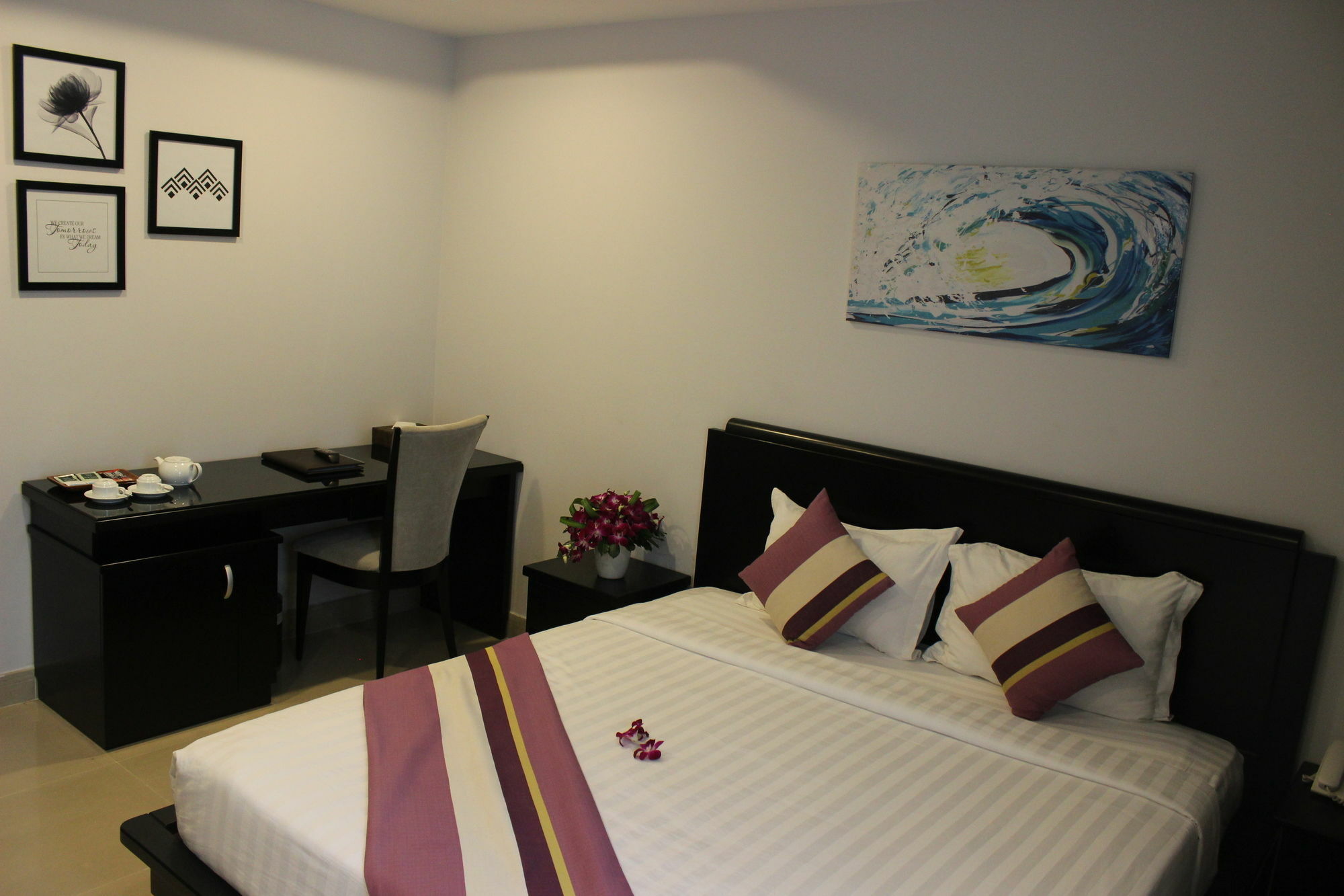 הו צ'י מין סיטי Lavender Hotel מראה חיצוני תמונה